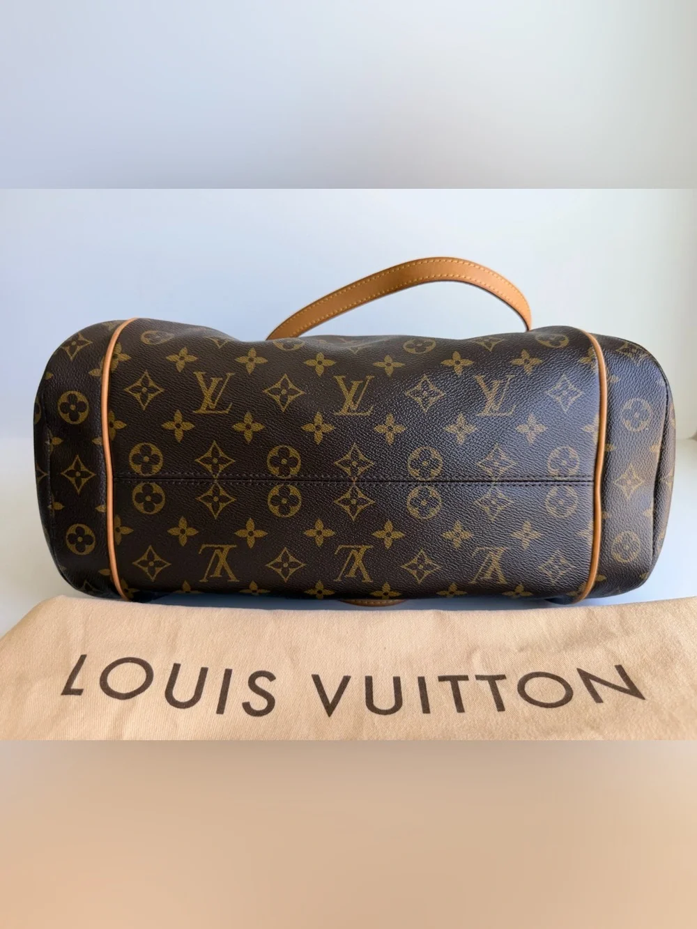 Authentic Louis Vuitton Totally GM Monogram Canvas Shoulder Handbag Tote Purse